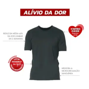 Camiseta Invel® Lounge Flat Masculina - Marinho, G2