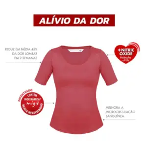 Camiseta de Infravermelho Invel® OTI - Gola de Telinha - Manga Curta - Preto, M