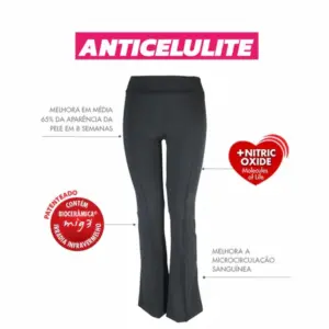 Calça Invel® Active Shorts - Reta - Preto, XGG